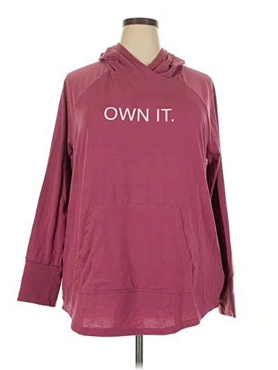 Pre-owned Lularoe Pullover Hoodie In Burgundy