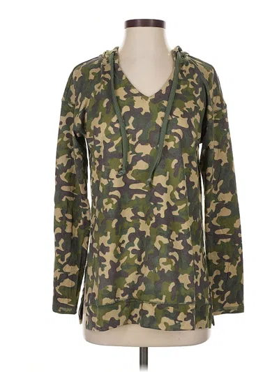 Pre-owned Lularoe Pullover Hoodie In Green