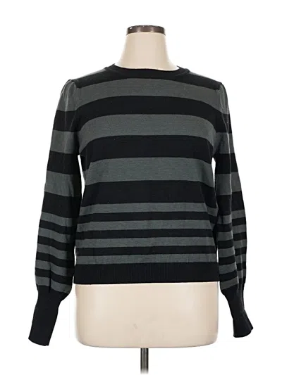 Pre-owned Lularoe Pullover Sweater In Black