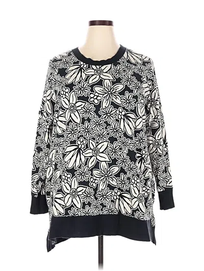 Pre-owned Lularoe Pullover Sweater In Black