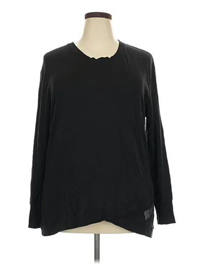 Pre-owned Lularoe Pullover Sweater In Black