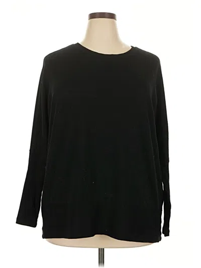 Pre-owned Lularoe Pullover Sweater In Black