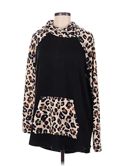 Pre-owned Lularoe Pullover Sweater In Black