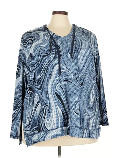 Pre-owned Lularoe Pullover Sweater In Blue