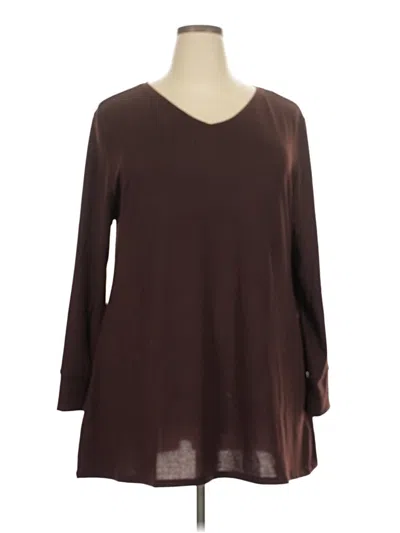 Pre-owned Lularoe Pullover Sweater In Brown