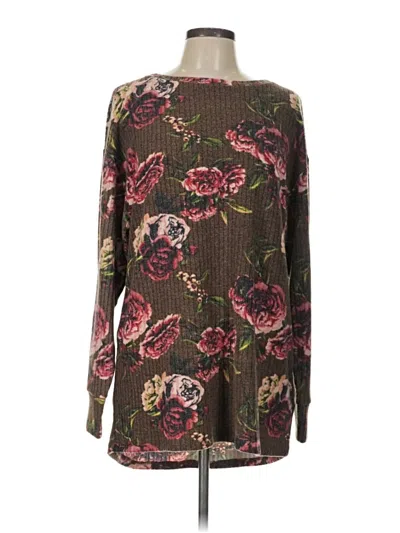 Pre-owned Lularoe Pullover Sweater In Brown