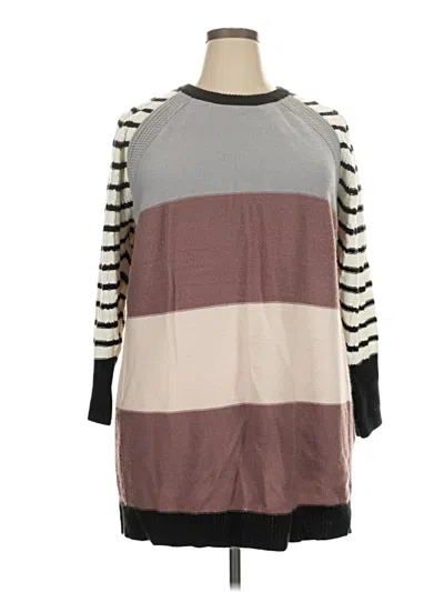 Pre-owned Lularoe Pullover Sweater In Brown