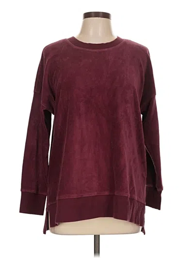 Pre-owned Lularoe Pullover Sweater In Burgundy