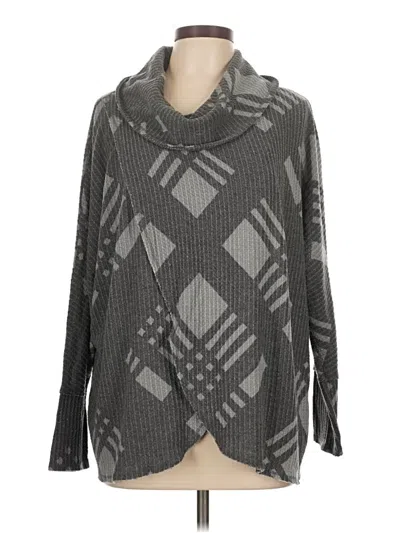 Pre-owned Lularoe Pullover Sweater In Gray