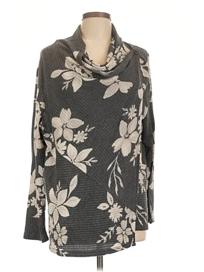 Pre-owned Lularoe Pullover Sweater In Gray