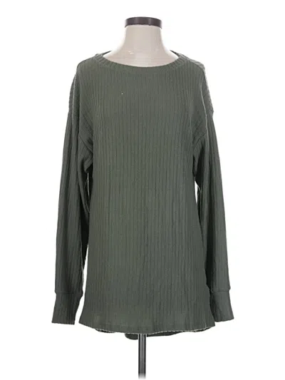 Pre-owned Lularoe Pullover Sweater In Green