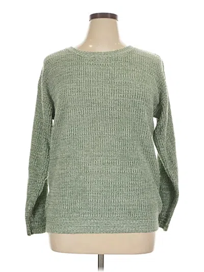 Pre-owned Lularoe Pullover Sweater In Green