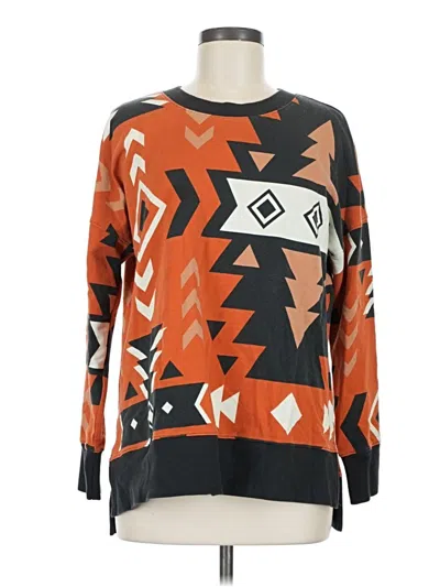 Pre-owned Lularoe Pullover Sweater In Orange