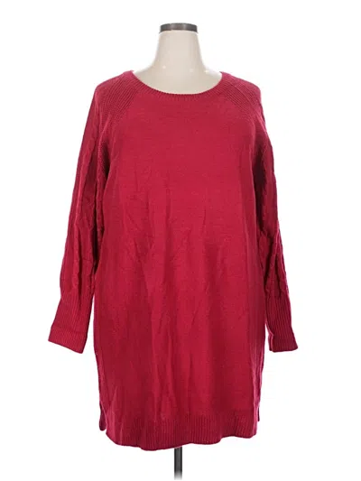 Pre-owned Lularoe Pullover Sweater In Red