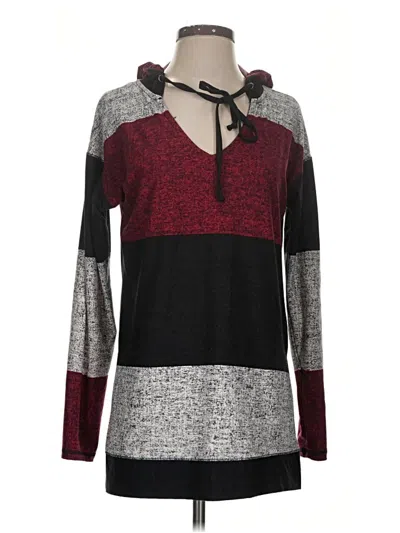 Pre-owned Lularoe Pullover Sweater In Red