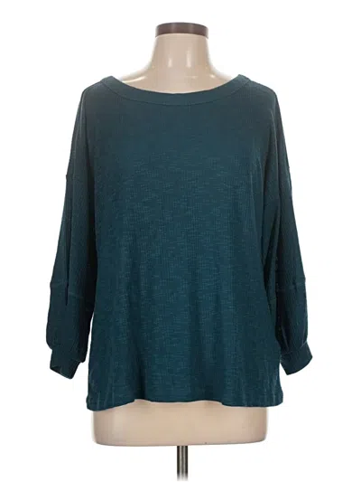Pre-owned Lularoe Pullover Sweater In Teal