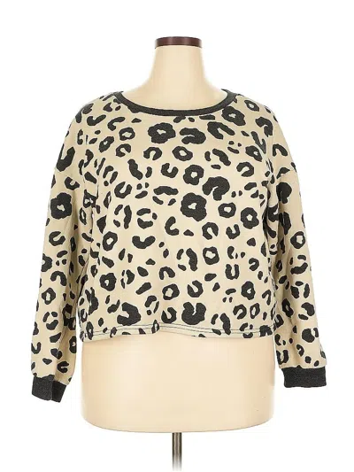 Pre-owned Lularoe Pullover Sweater In White