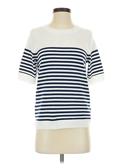 Pre-owned Lularoe Pullover Sweater In White