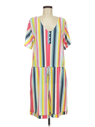 Pre-owned Lularoe Romper In Yellow
