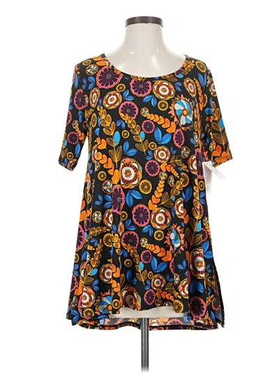 Lularoe Short Sleeve Blouse In Black