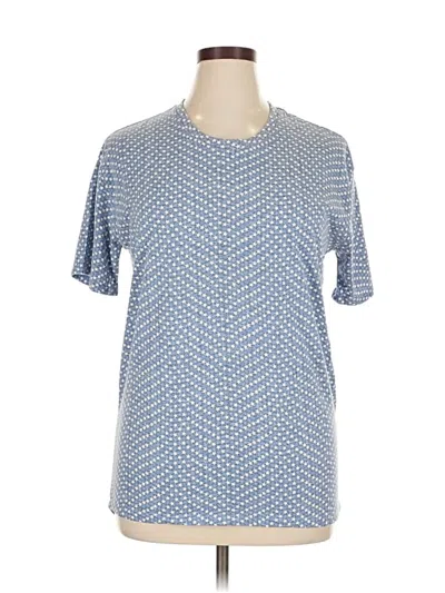 Pre-owned Lularoe Short Sleeve T-shirt In Blue