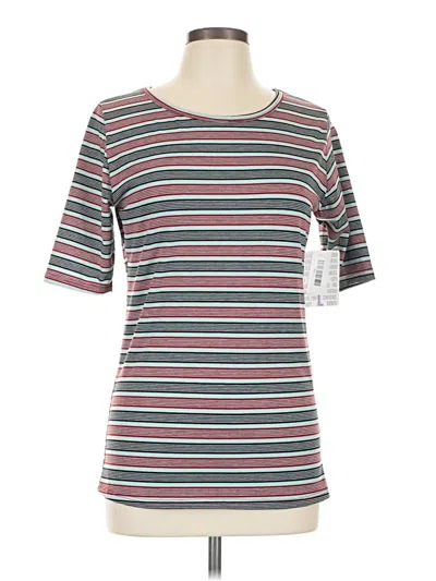 Lularoe Short Sleeve Top Gray Boatneck Tops