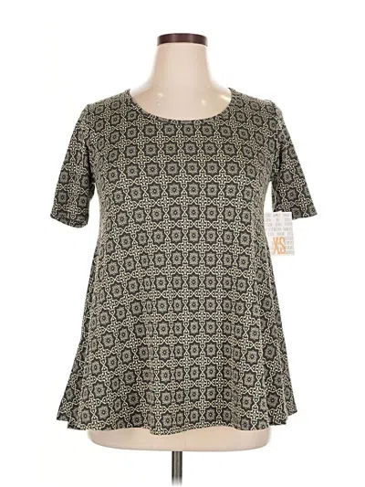 Lularoe Short Sleeve Top Gray Square Neckline Tops