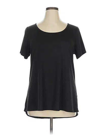 Pre-owned Lularoe Short Sleeve T-shirt In Black