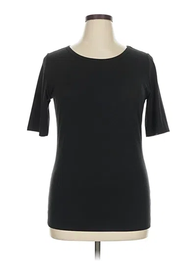 Pre-owned Lularoe Short Sleeve T-shirt In Black