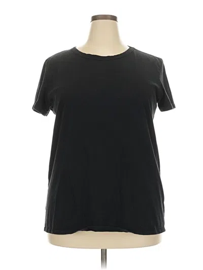 Pre-owned Lularoe Short Sleeve T-shirt In Black