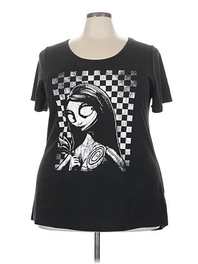 Pre-owned Lularoe Short Sleeve T-shirt In Black