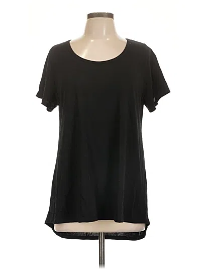 Pre-owned Lularoe Short Sleeve T-shirt In Black