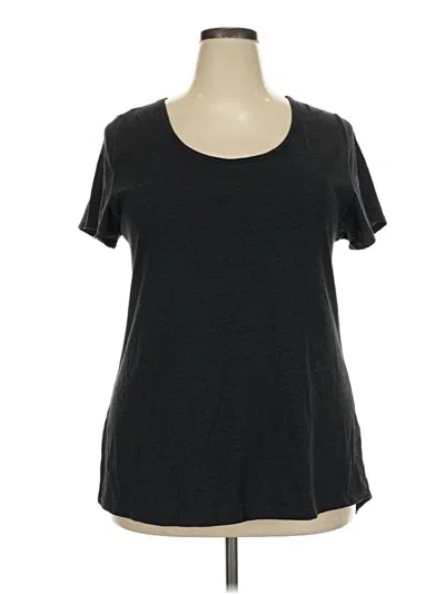 Pre-owned Lularoe Short Sleeve T-shirt In Black