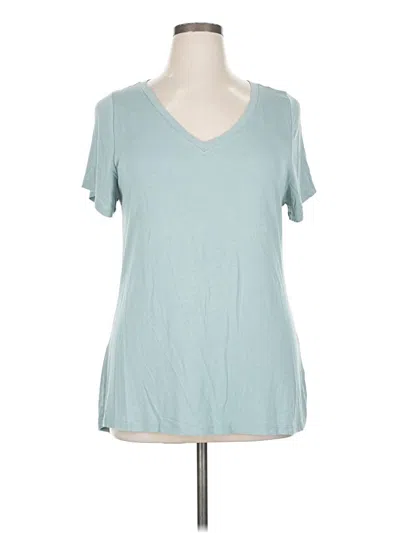 Pre-owned Lularoe Short Sleeve T-shirt In Blue