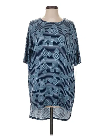 Lularoe Short Sleeve T-shirt In Blue