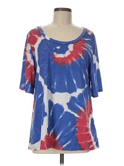 Lularoe Short Sleeve T-shirt In Blue