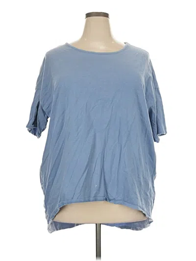 Pre-owned Lularoe Short Sleeve T-shirt In Blue