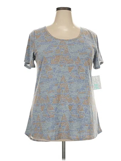Lularoe Short Sleeve T-shirt In Blue
