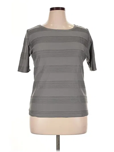 Pre-owned Lularoe Short Sleeve T-shirt In Gray