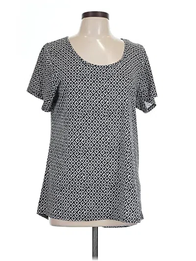 Pre-owned Lularoe Short Sleeve T-shirt In Gray