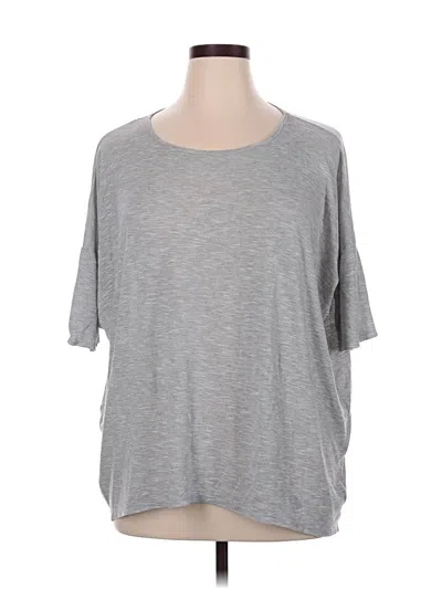 Pre-owned Lularoe Short Sleeve T-shirt In Gray
