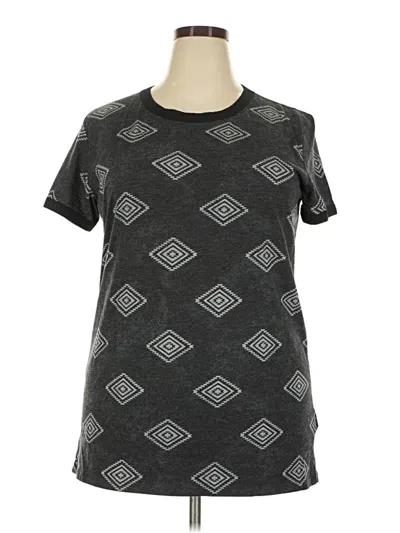 Lularoe Short Sleeve T-shirt In Gray