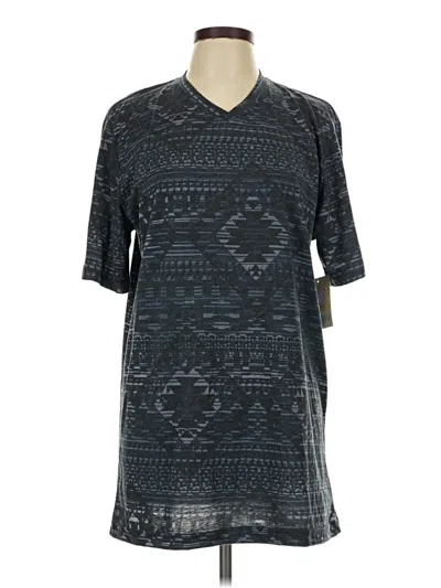 Pre-owned Lularoe Short Sleeve T-shirt In Gray
