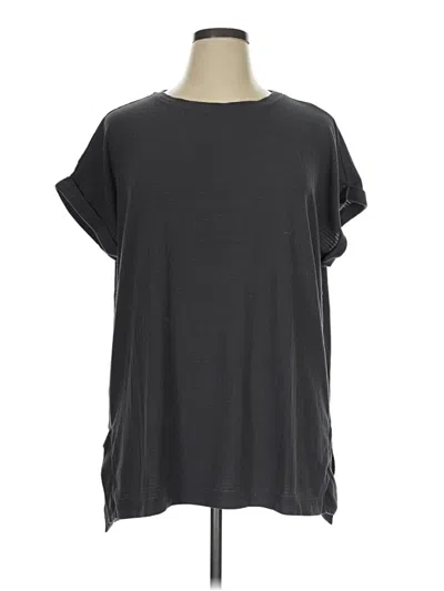 Pre-owned Lularoe Short Sleeve T-shirt In Gray