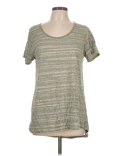 Pre-owned Lularoe Short Sleeve T-shirt In Green