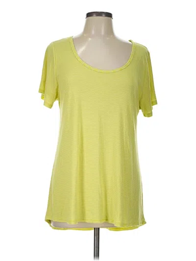 Pre-owned Lularoe Short Sleeve T-shirt In Green