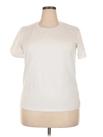 Pre-owned Lularoe Short Sleeve T-shirt In Ivory