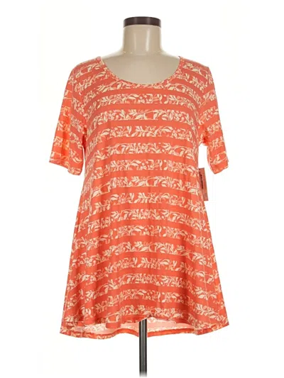 Lularoe Short Sleeve T-shirt In Orange