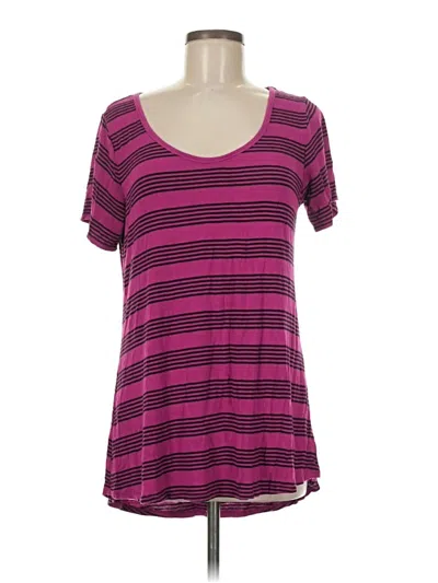 Pre-owned Lularoe Short Sleeve T-shirt In Pink