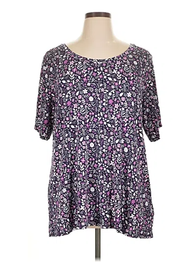 Lularoe Short Sleeve T-shirt In Purple